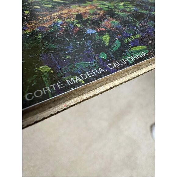 Vintage 1994 Woodland Walk Framed Lithograph Kevin & Wendy Schaefer Miles 24x36 - Picture 7 of 10